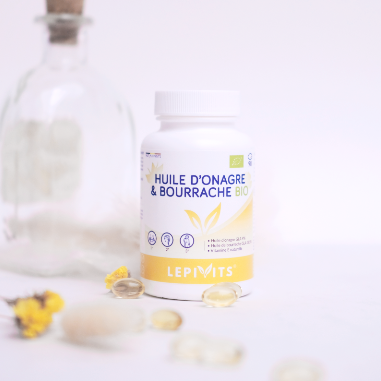 Huile d'Onagre et Bourrache